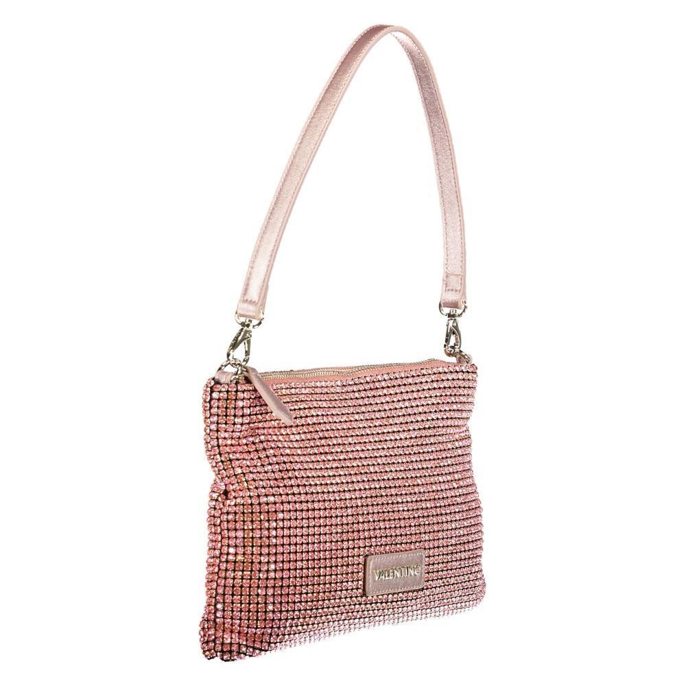 Mario Valentino Pink Polyester Women Handbag