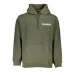 Napapijri Green Cotton Men Sweater NA-25308-M