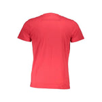 Cavalli Class Red Cotton Men T-Shirt
