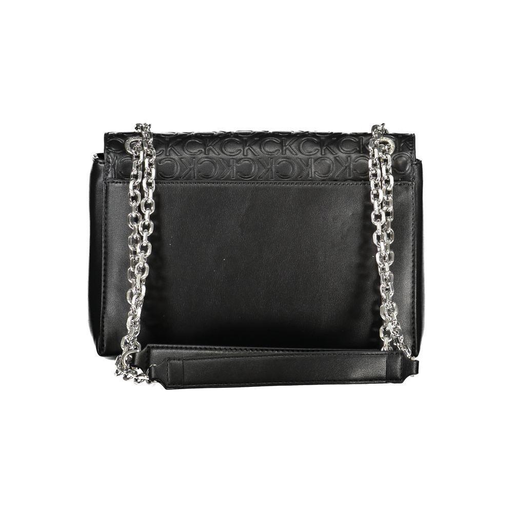 Calvin Klein Black Polyester Handbag