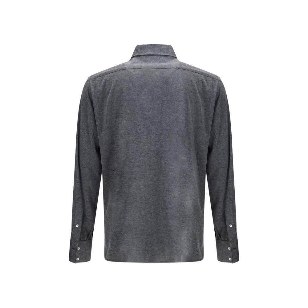 Brunello Cucinelli Silk Shirt BR-MH8366686C572-XL