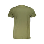 Cavalli Class Green Cotton T-Shirt