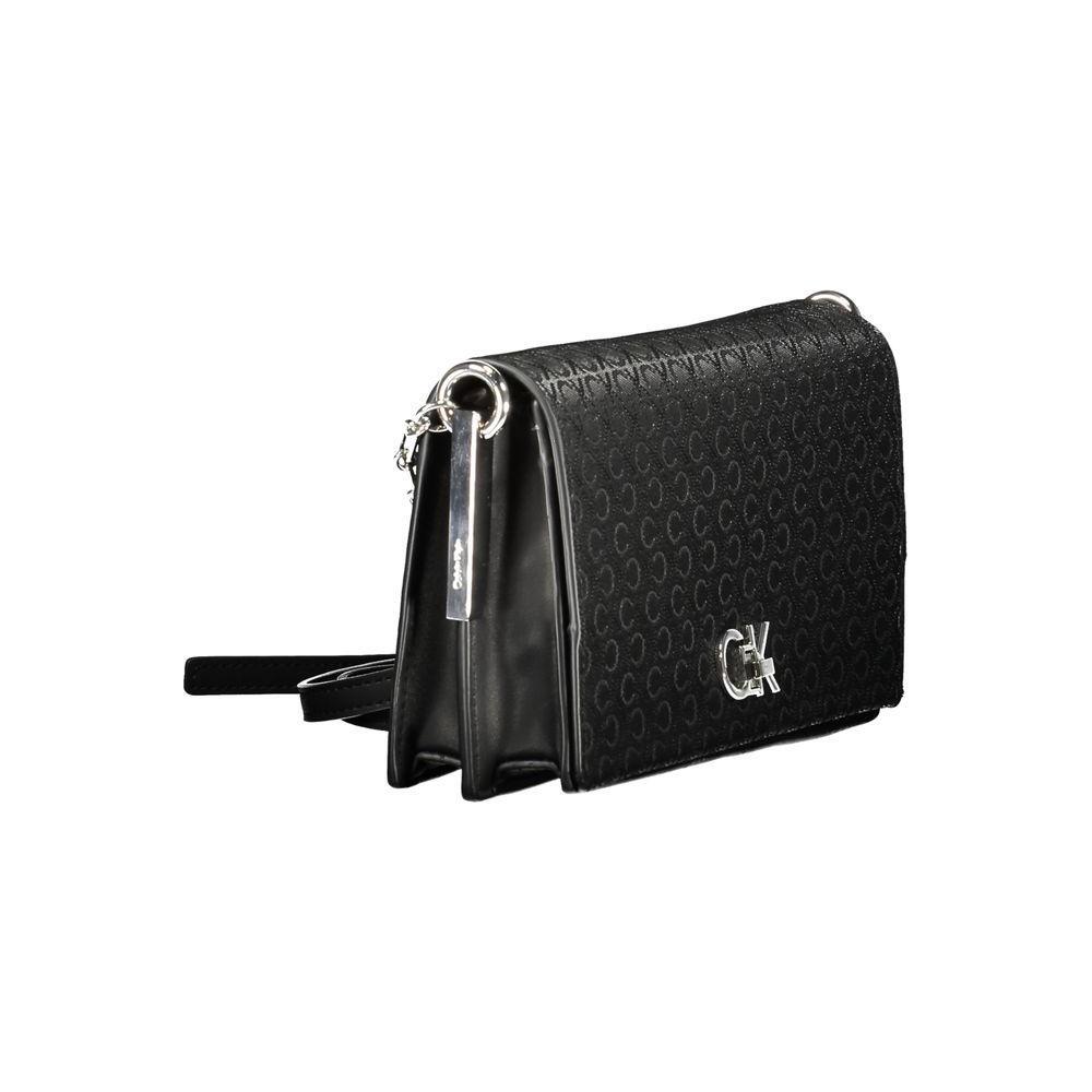 Calvin Klein Black Polyester Women Handbag