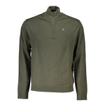 Napapijri Green Fabric Men Sweater NA-25309-S