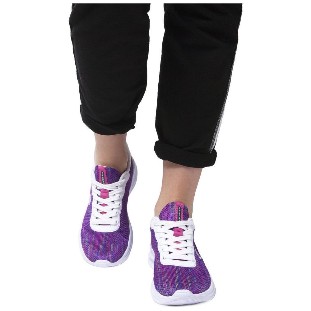 U.S. POLO ASSN. Purple Polyester Women Sneaker