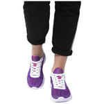 U.S. POLO ASSN. Purple Polyester Women Sneaker
