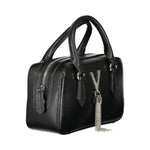 Mario Valentino Black Polyethylene Women Handbag
