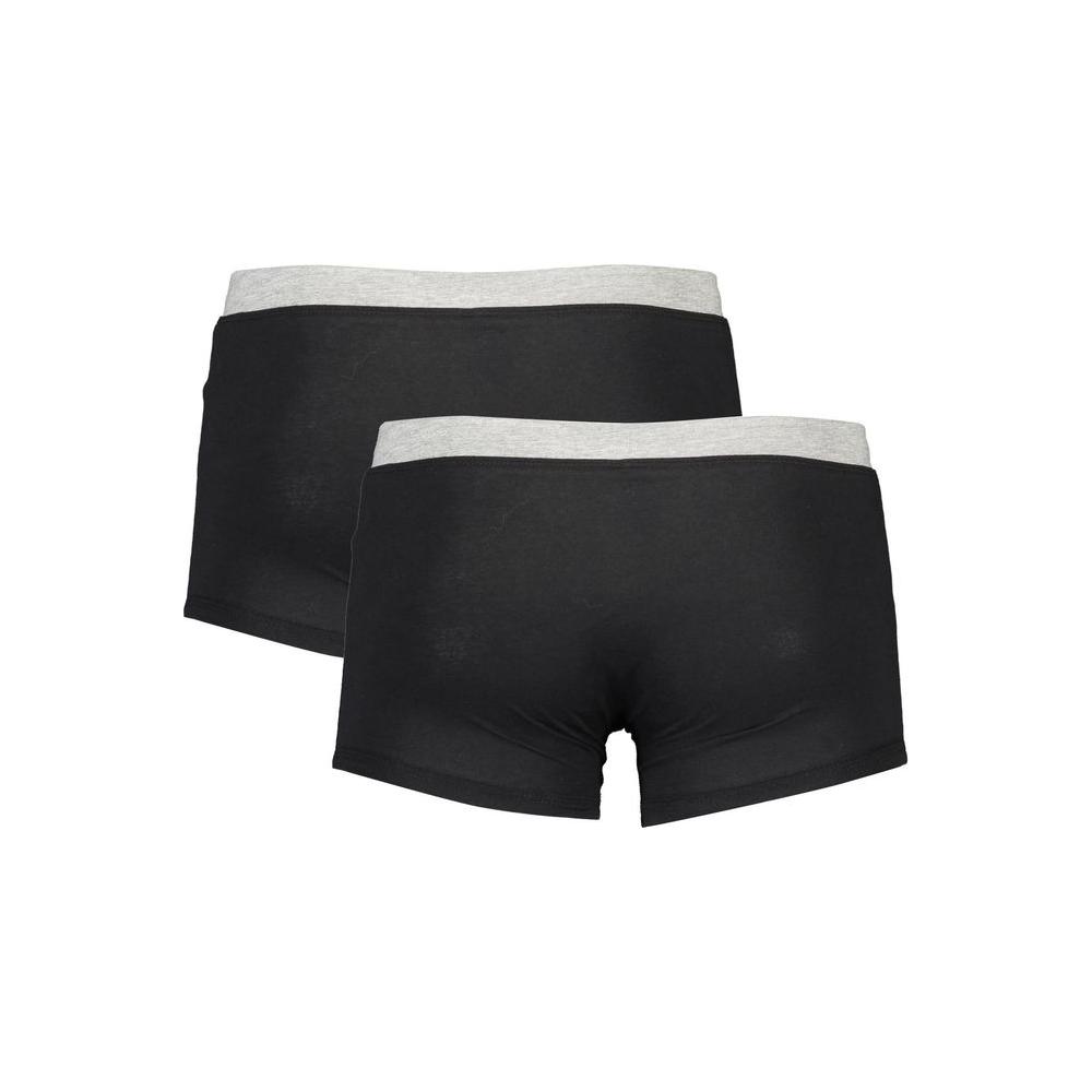 North Sails Black Cotton Underwear NO-3682-S