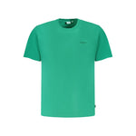 Pepe Jeans Green Cotton T-Shirt PE-35609-M