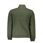 Napapijri Green Cotton Men Sweater NA-25258-S