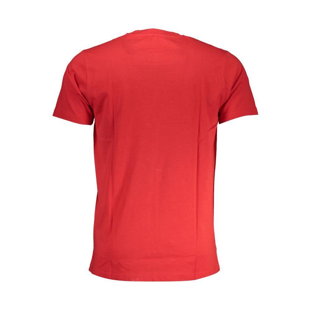 Cavalli Class Red Cotton T-Shirt