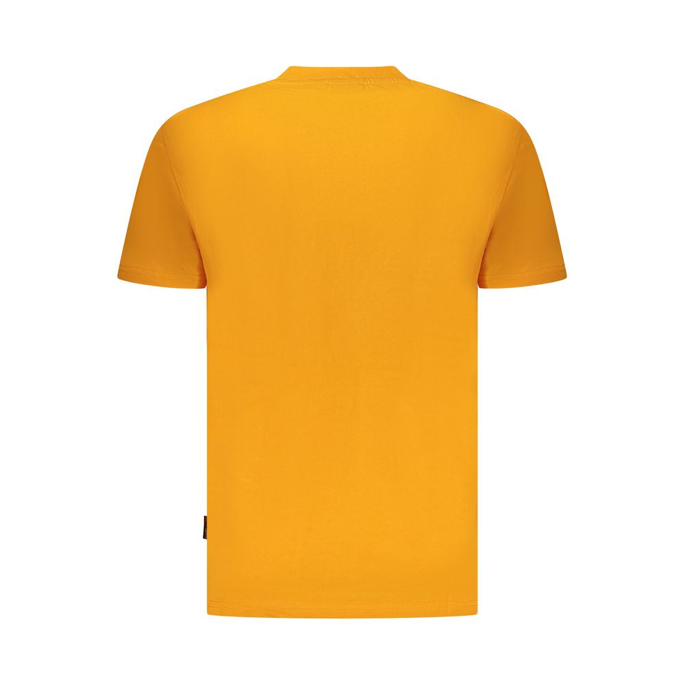 Napapijri Orange Cotton T-Shirt