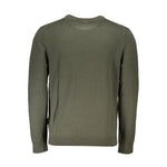 Napapijri Green Fabric Men Sweater NA-25283-S