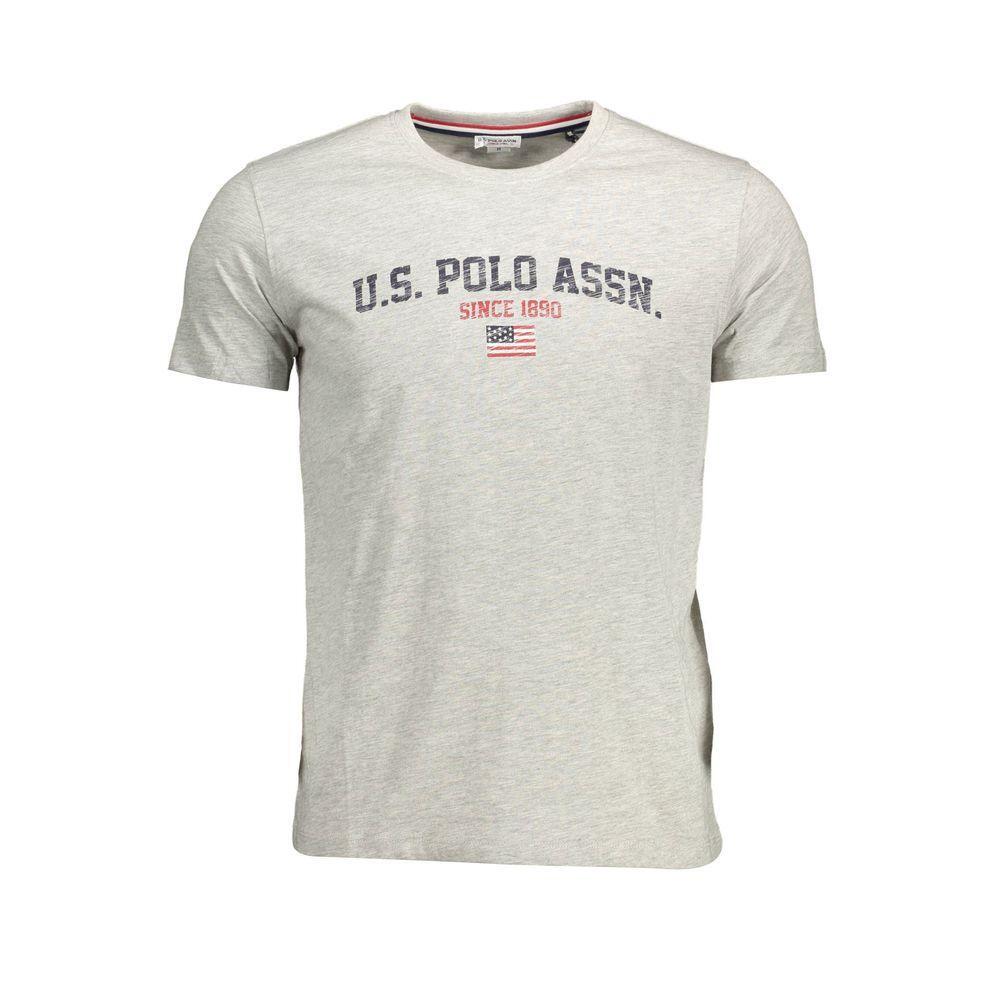U.S. POLO ASSN. Brown Cotton Men T-Shirt US-37999-XXL