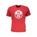 North Sails Red Cotton T-Shirt