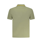 K-WAY Green Cotton Polo Shirt KW-38393-M