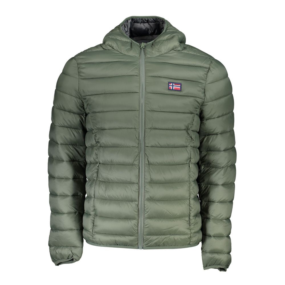 Norway 1963 Emerald Haven Polyamide Hooded Jacket NO-27641-XXL