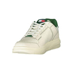 Tommy Hilfiger Green Leather Men Sneaker
