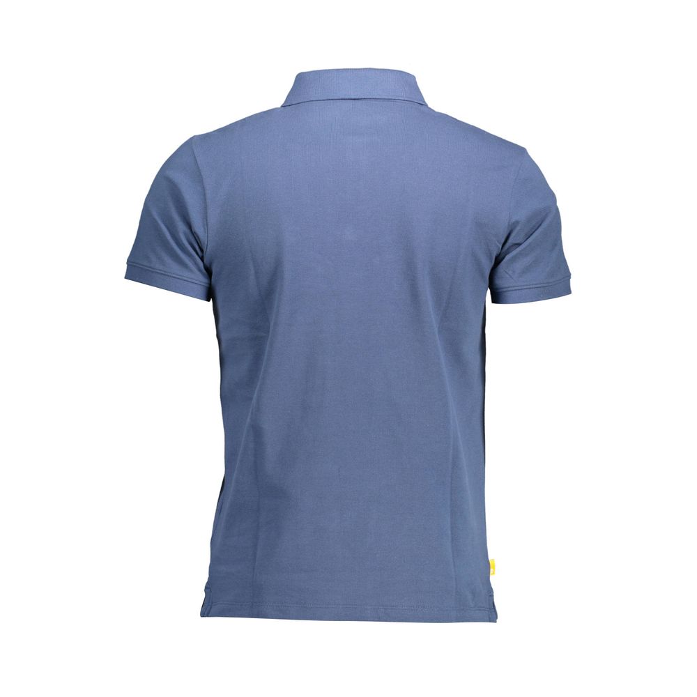 Timberland Blue Cotton Polo Shirt