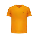 Napapijri Orange Cotton T-Shirt NA-31622-XXL