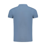 Norway 1963 Blue Cotton Polo Shirt NO-35497-XXL