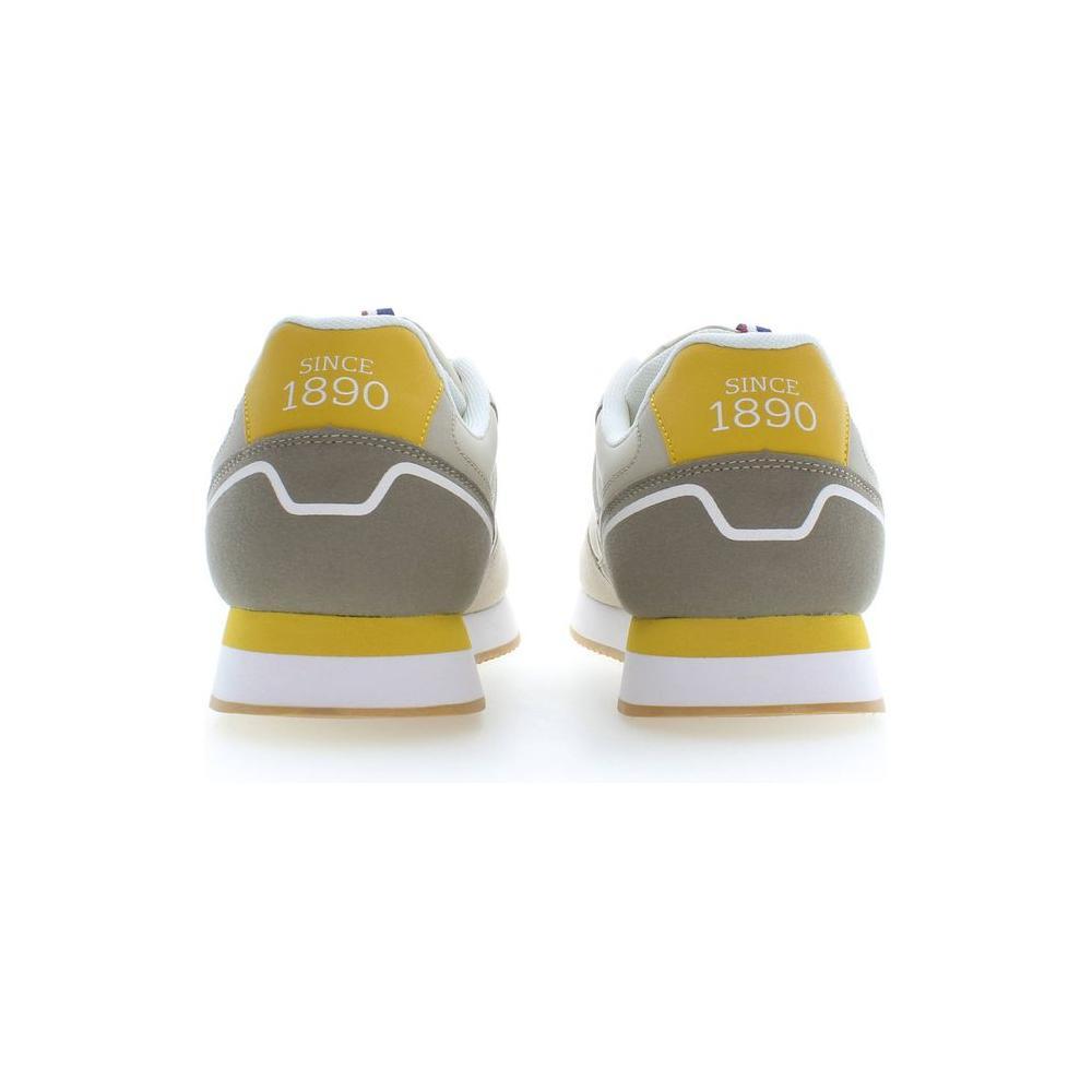 U.S. POLO ASSN. Beige Polyester Men Sneaker