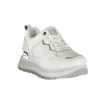 Laura Biagiotti White Polyester Women Sneaker LA-36507-EU39/US9