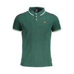 Norway 1963 Green Cotton Men Polo Shirt NO-37899-L