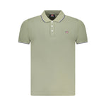 Norway 1963 Green Cotton Men Polo Shirt NO-38516-S