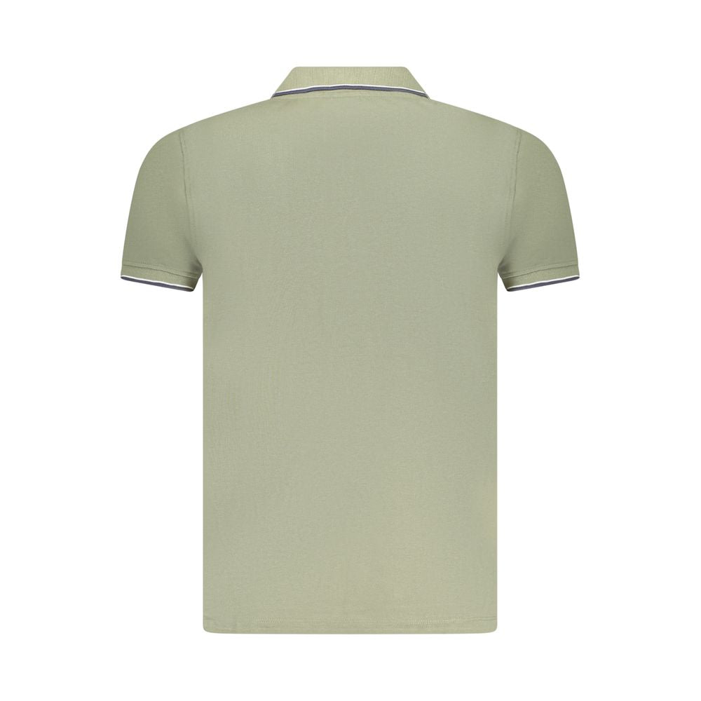 Norway 1963 Green Cotton Men Polo Shirt NO-38516-S