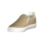 Gas Beige Polyester Men Sneaker