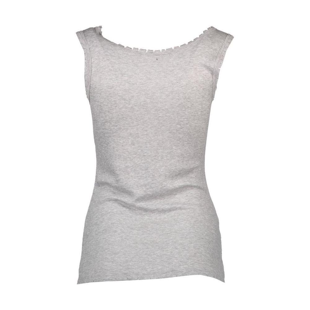 Silvian Heach Gray Viscose Women Top