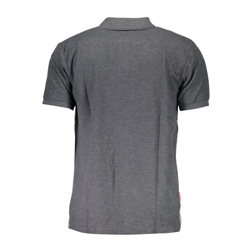 Slazenger Gray Cotton Polo Shirt