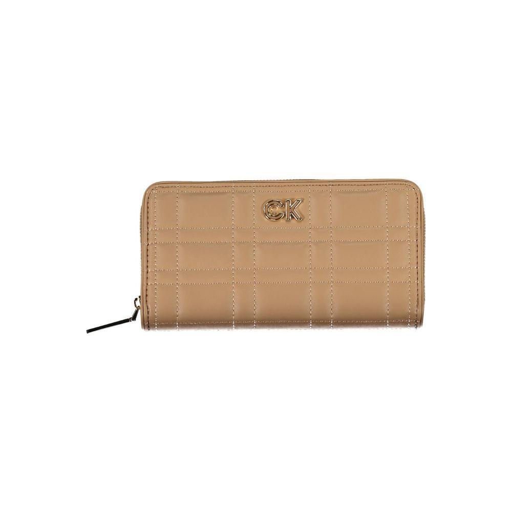 Calvin Klein Beige Polyester Wallet