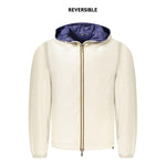 K-WAY Beige Nylon Men Jacket KW-38790-M