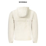K-WAY Beige Nylon Men Jacket KW-38790-M