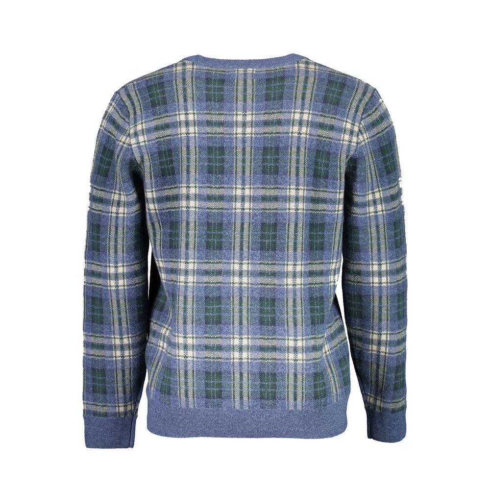 Gant Blue Cotton Sweater GA-6066-XXL