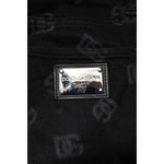 Dolce & Gabbana Black Cotton DG Logo Skinny Men Denim Jeans PAN75910-46