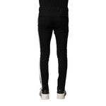 Dolce & Gabbana Black Wool Men Skinny Mid Waist Pants PAN76457-46