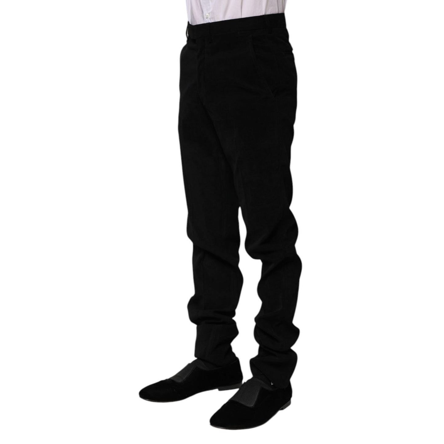 BENCIVENGA Black Mid Waist Dress Formal Pants PAN74148-44