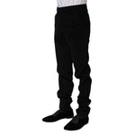 BENCIVENGA Black Mid Waist Dress Formal Pants PAN74148-44