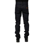Dolce & Gabbana Black Cotton Skinny Denim Men Jeans PAN74792-46
