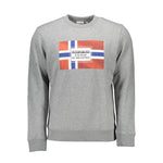 Napapijri Gray Cotton Sweater NA-3292-L