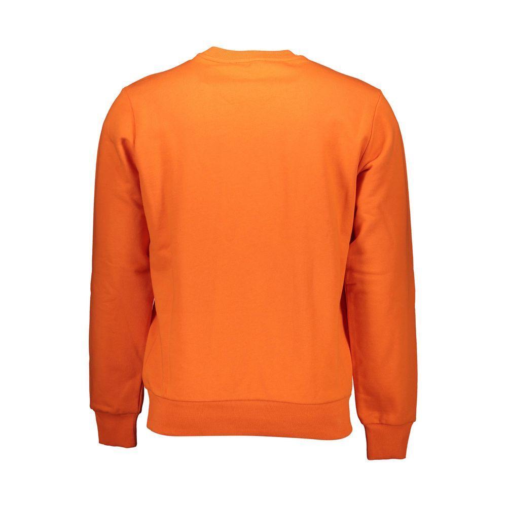 Diesel Orange Cotton Sweater DI-4337-XL