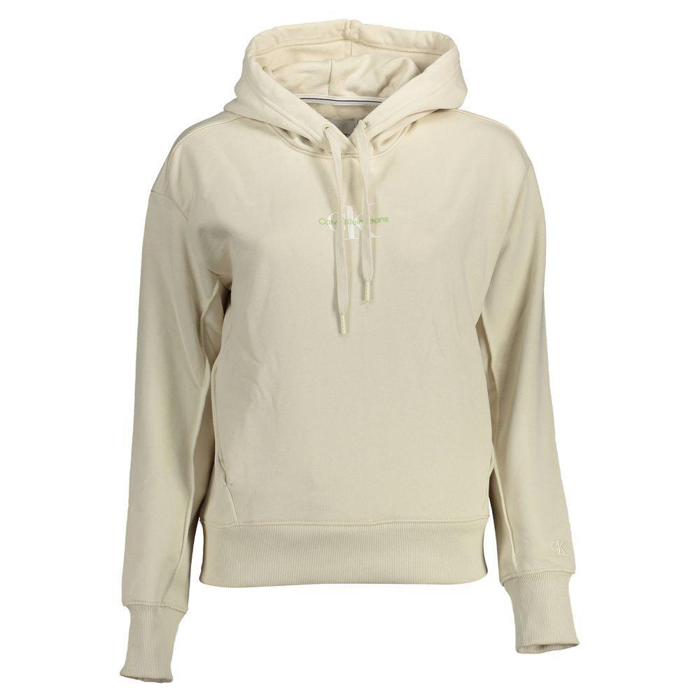 Calvin Klein Beige Cotton Sweater