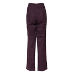 BENCIVENGA Purple High Waisted Tapered Pants
