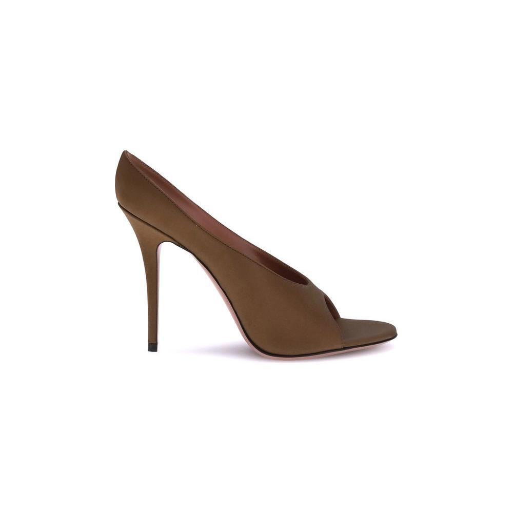Amina Muaddi Anok satin Sandals