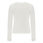 Guess Jeans White Cotton Tops & T-Shirt