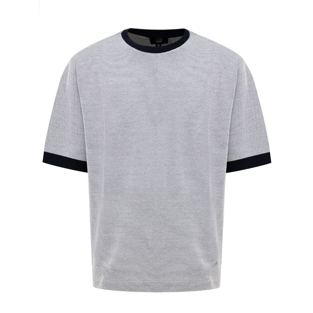 Dunhill Gray Cotton T-Shirt DU-907466220010209-M