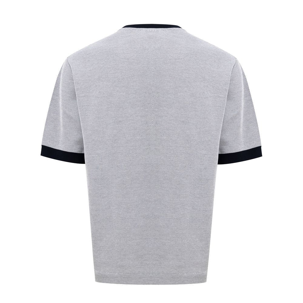 Dunhill Gray Cotton T-Shirt DU-907466220010209-M
